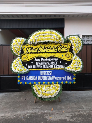 Papan Bunga Duka di Sumalata Timur